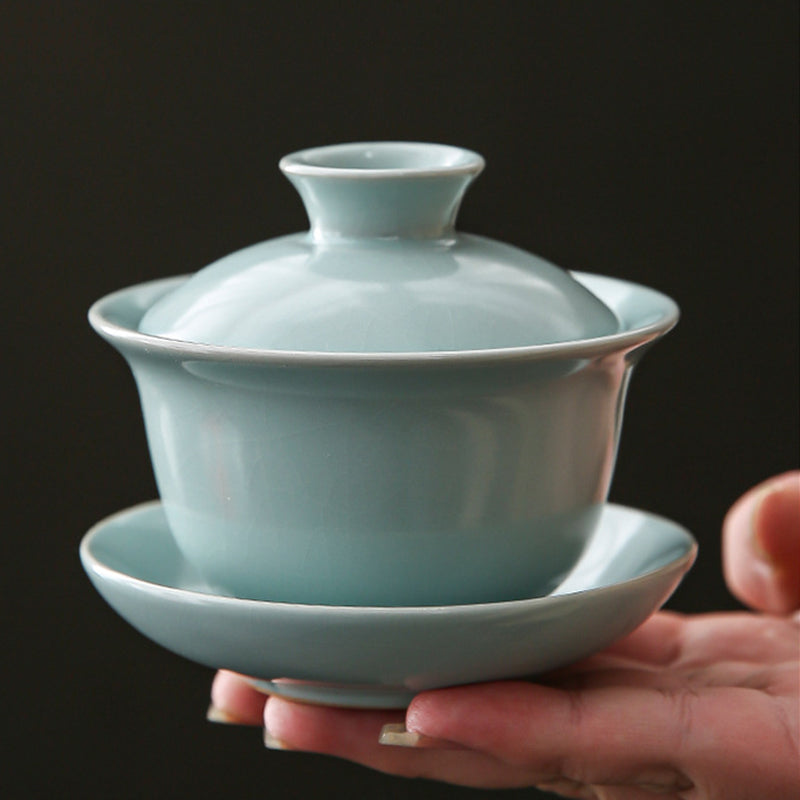 Ru Kiln Ice-Crack Pattern Tea Set