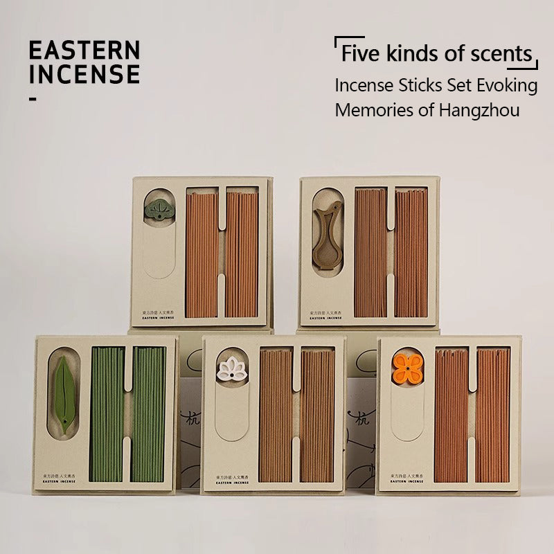 Natural Incense Sticks Evoking Memories of Hangzhou