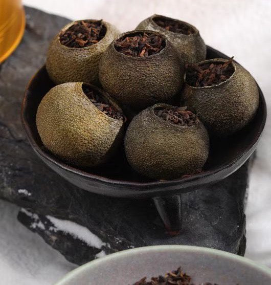 XIAO QING GAN—Tangerine Peel Tea—The Golden Fusion of Citrus & Pu-erh Tea-250g