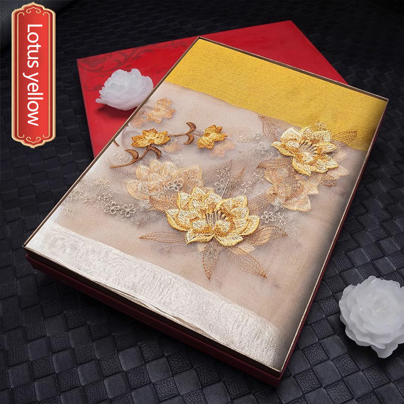 Ladies' Long Mulberry Silk Scarf —— Packed in a Gift Box
