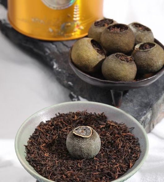 XIAO QING GAN—Tangerine Peel Tea—The Golden Fusion of Citrus & Pu-erh Tea-250g