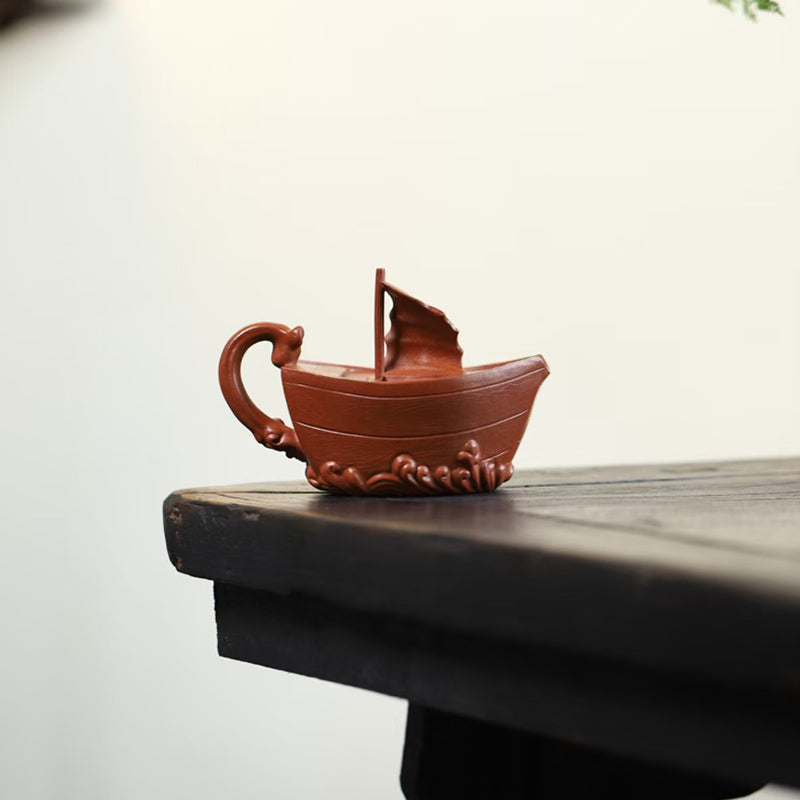 Zisha Teapot Everything goes smoothly 260CC by Master Zhang Dejun.