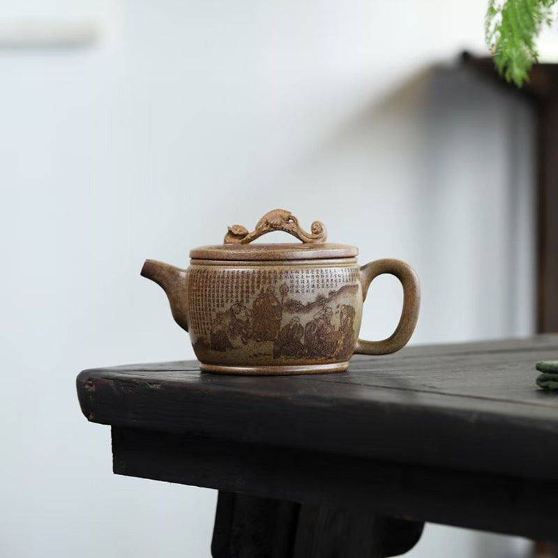 Zisha Teapot Mahavairocana Buddha  700CC