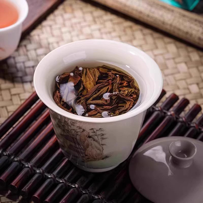 Dahongpao, a famous Chinese oolong tea—Rock Tea