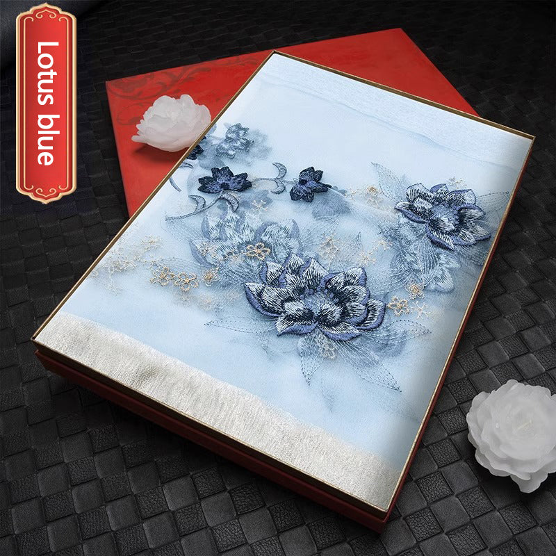 Ladies' Long Mulberry Silk Scarf —— Packed in a Gift Box