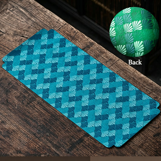 Exquisite Brocade Tea Mat Collection—Chinese Brocade Tea Mat | Double-sided Waterproof Tea Cloth for Tea Ceremony | Luxury Chadao Accessory—Elevate Your Tea Ritual